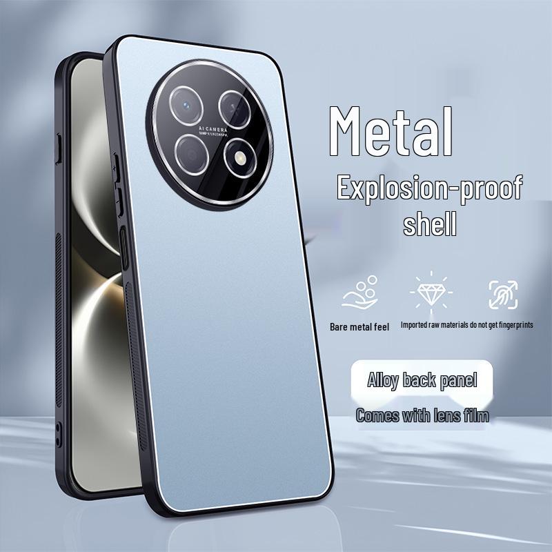 

Enjoy 90 Pro Max Huawei 90 Plus Case: Built-in Lens Film, Metal Frosted, Full Coverage, Anti-Drop Huawei Enjoy 90 Plus