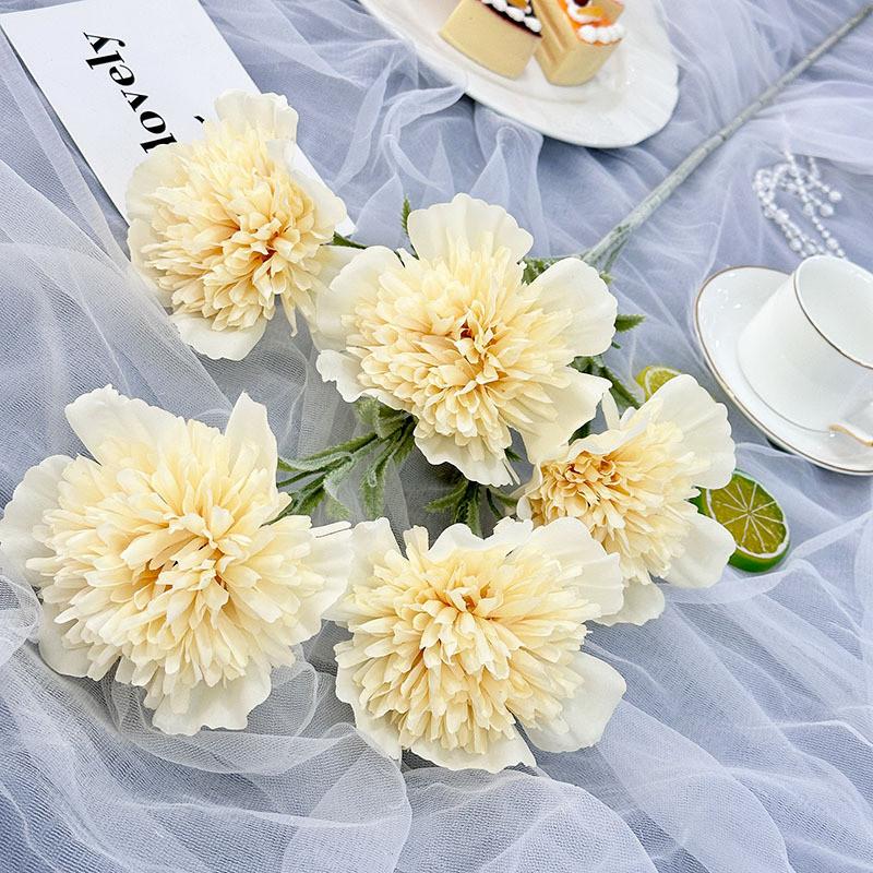 Flower Artificial Gaillardia Aristata Wedding Hotel Restaurant Decoration Room