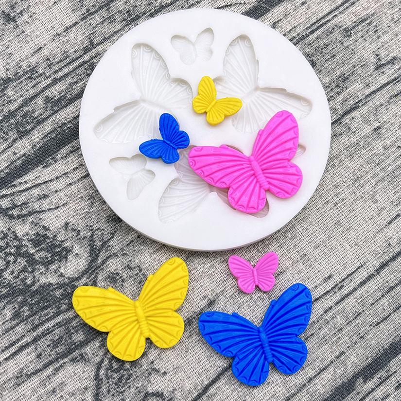 Butterfly Silicone Sugarcraft Mold Cookie Cupcake Chocolate Baking Mold Fondant Cake Decorating Tools