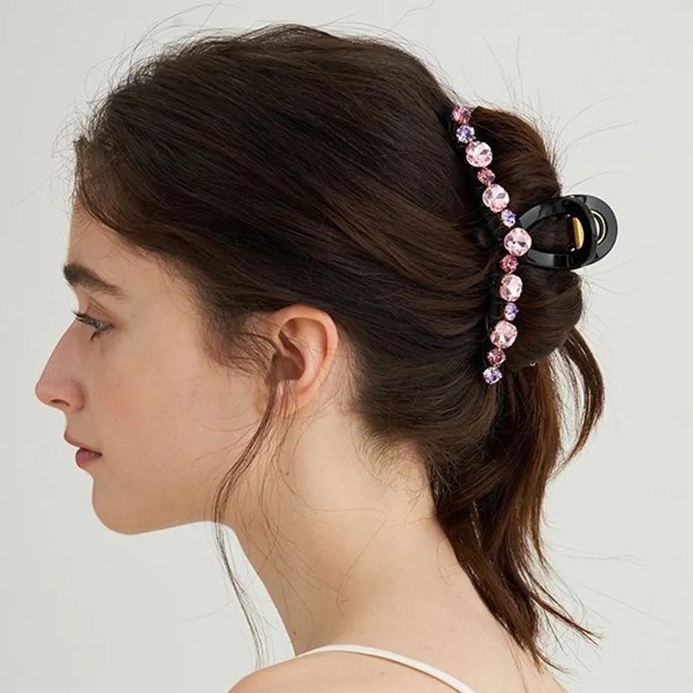Color Combo Crystal Hair Clip JP-25-063CC