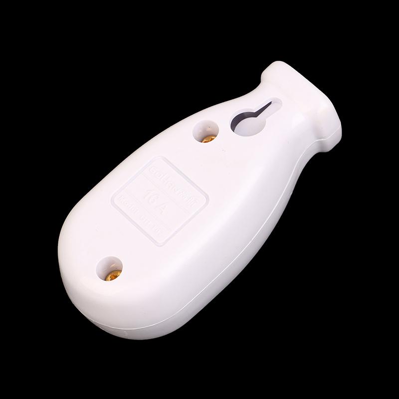 High Power Single Control Button Switch Universal Bedside Lamp Switch Inline On/Off Table Desk Lamp Cord Cable Switch