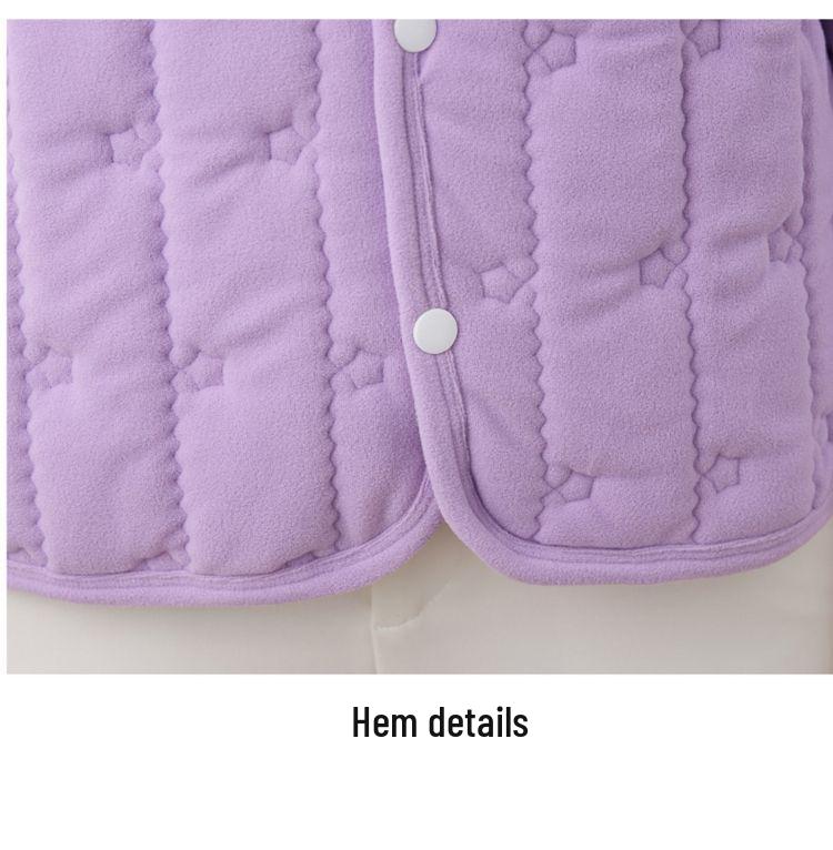 New Autumn/Winter Young Fashion Mom's Silk & Cotton Padded Warm Jacket