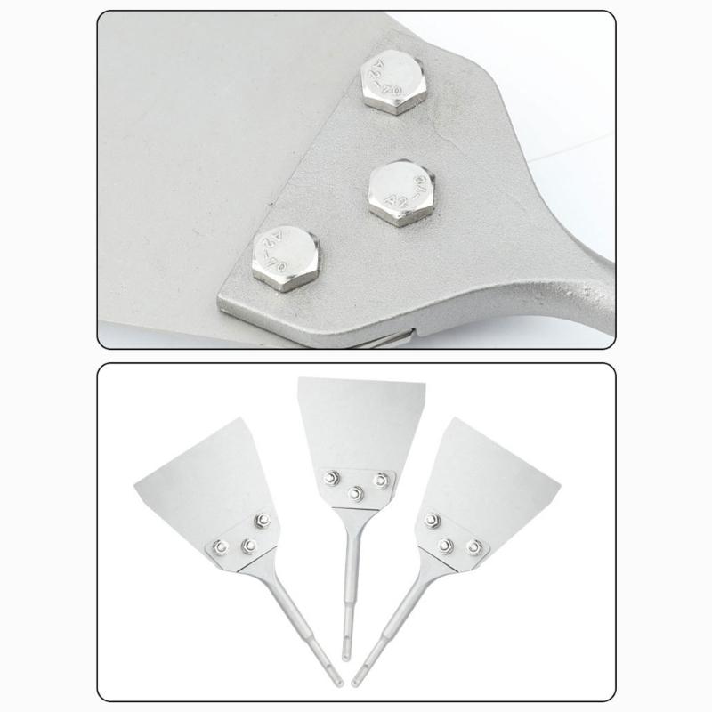 Floor Wall Scrapers Too Tile Thinset Adhesives Removal Bits Fit for Rotary Hammers Chipping Scrapers Accessories