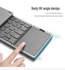 Ultra-Thin Bluetooth Tri-Fold Keyboard with Touchpad – Universal for Phone/Computer, Portable & Wireless
