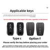 WSR4  2025 Toyota 9th Generation Camry Keycase 24/25 New 9th Generation Camry Radiant Edition Car Buckle Shell