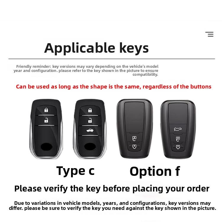 WSR4  2025 Toyota 9th Generation Camry Keycase 24/25 New 9th Generation Camry Radiant Edition Car Buckle Shell
