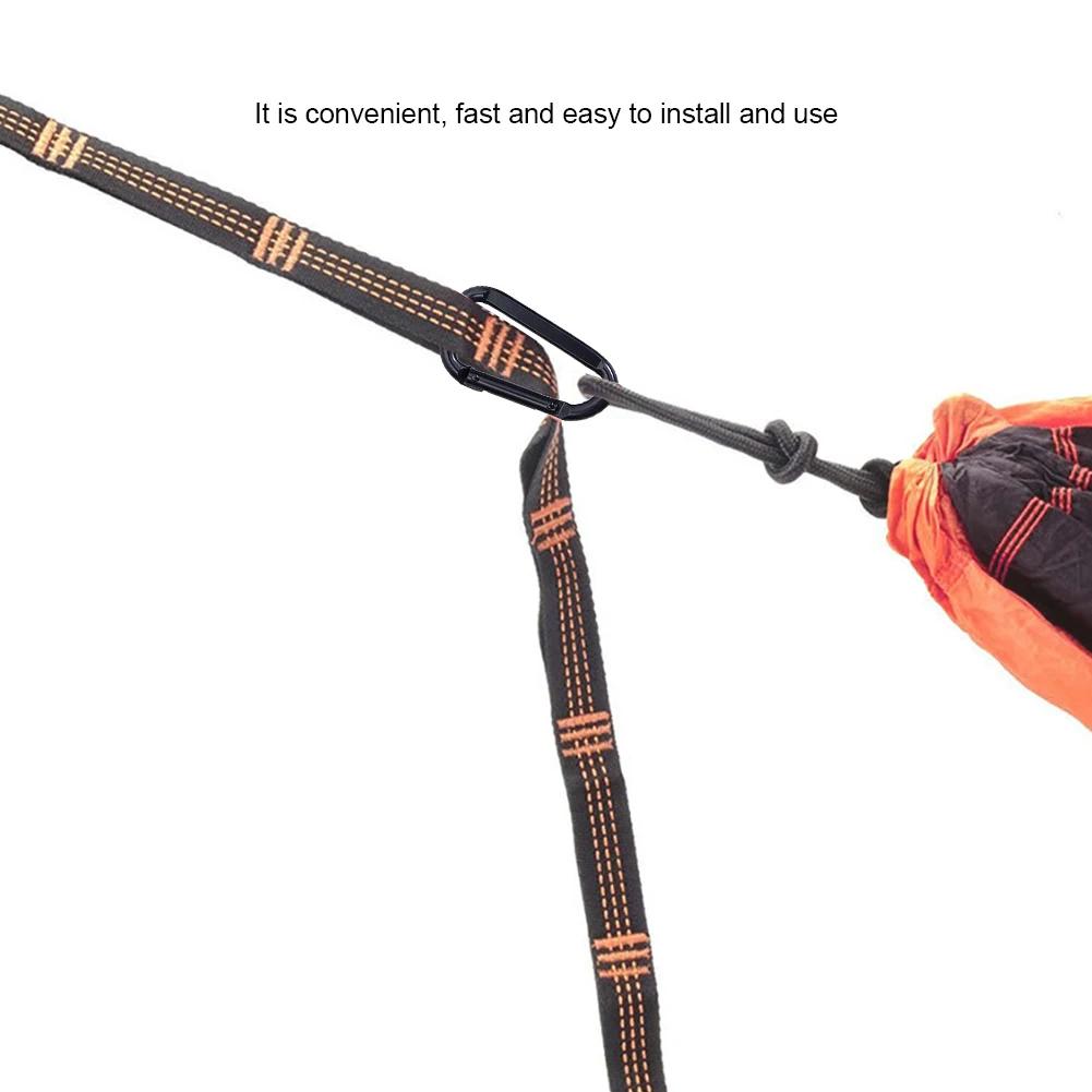 3m Outdoor Hiking Hammock Rope Wear Resistant High Strength Tree Hanging Swing Fixing Straps Hammocks Accessories