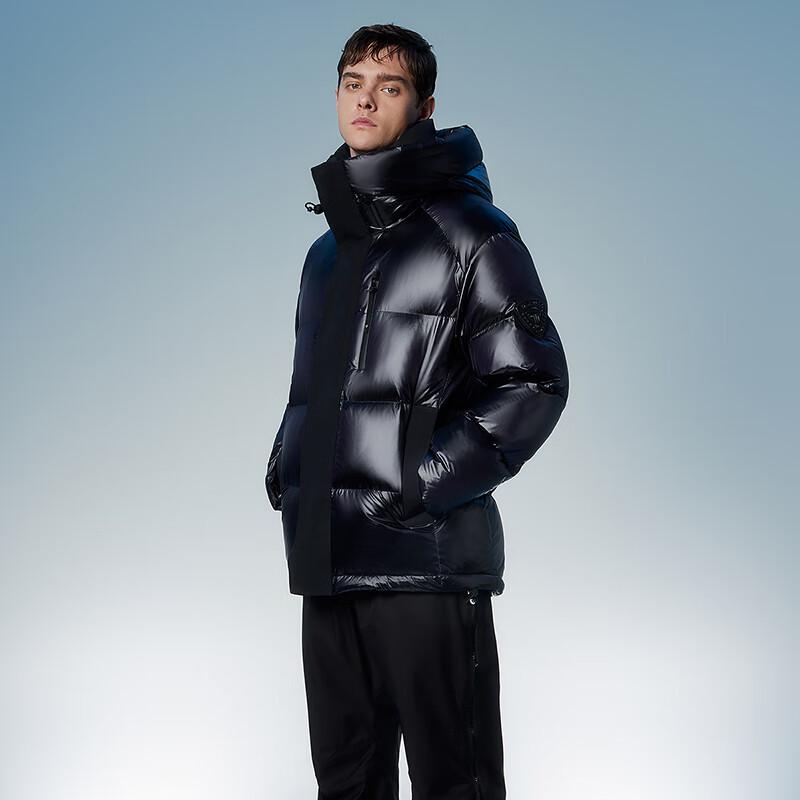 Tanboer 550591Z Unisex Glossy Goose Down Puffer Jacket