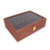 10 Slots Watch Dislpay Box Soft Pillow Watch Organizer Watch Storage Case with Glass Lid