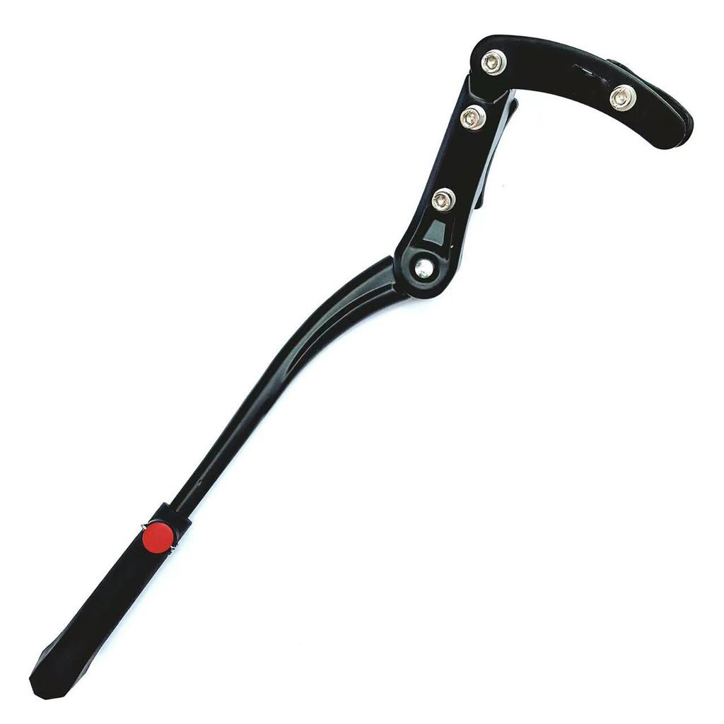 Cavalletto per bici regolabile in lega di alluminio, cavalletto laterale posteriore per bici da montagna e da strada
