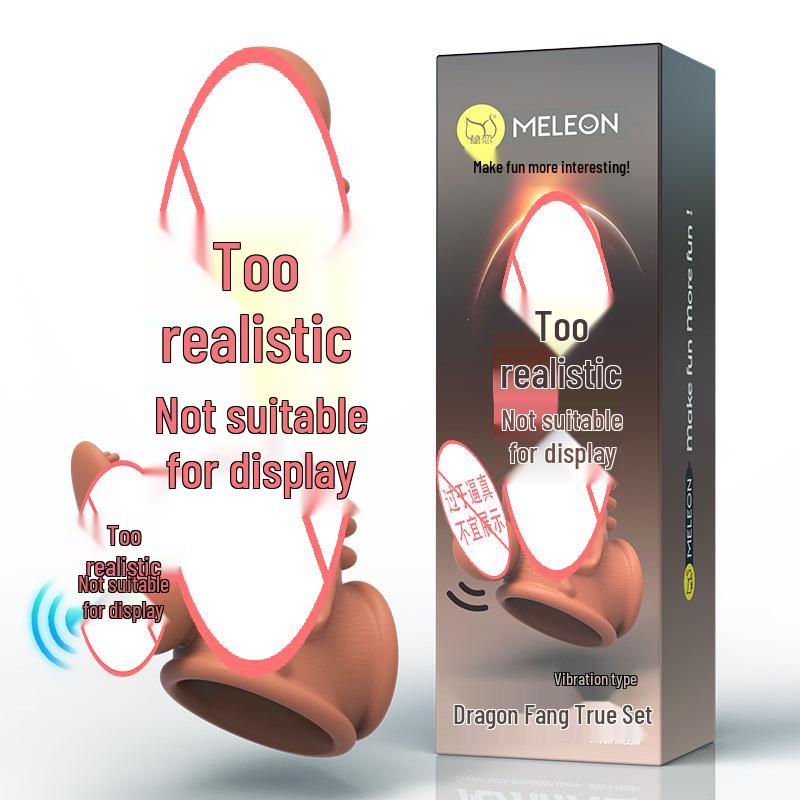 Wolf Tooth Glans Cover: Erotic Foreplay Adult Sex Accessory