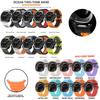 NEUES Marine-Silikonarmband für Samsung Galaxy Watch 7 Ultra 47mm Armband Sport Zweifarbiges Uhrenarmband