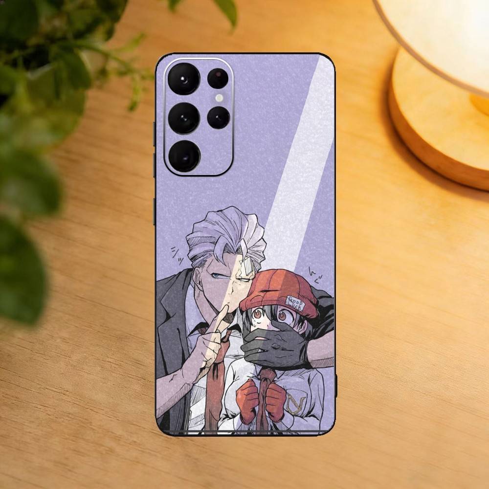 Anime Undead Unluck Andy Phone Case For Samsung S25,24,23,22,30,21,10,9,Ultra,Plus,Lite Soft Black Case