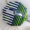 Seattle Seahawks pattern, automatic folding umbrella, portable and foldable design, 8 ribs, a Christmas or birthday gift.