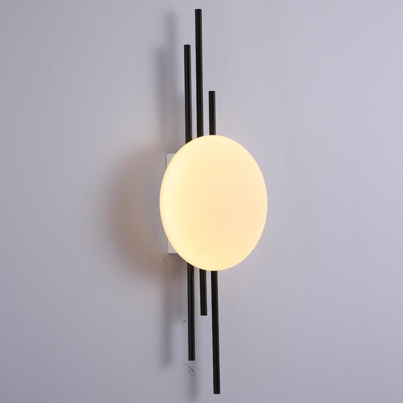 New Wall Lamp Led Simple Modern Bedside Lamp Minimalist Bedroom Living Room Background Wall Lamp
