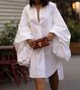 TD2811 Cross-border Autumn Winter Women's Loose Slimming Short Skirt Long Sleeve Split Dress