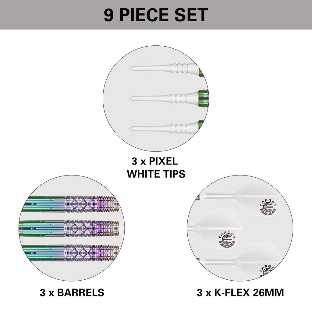 TARGET CATHY LEUNG CHARIS GEN-4 90% Tungsten 18g Soft Tip Darts