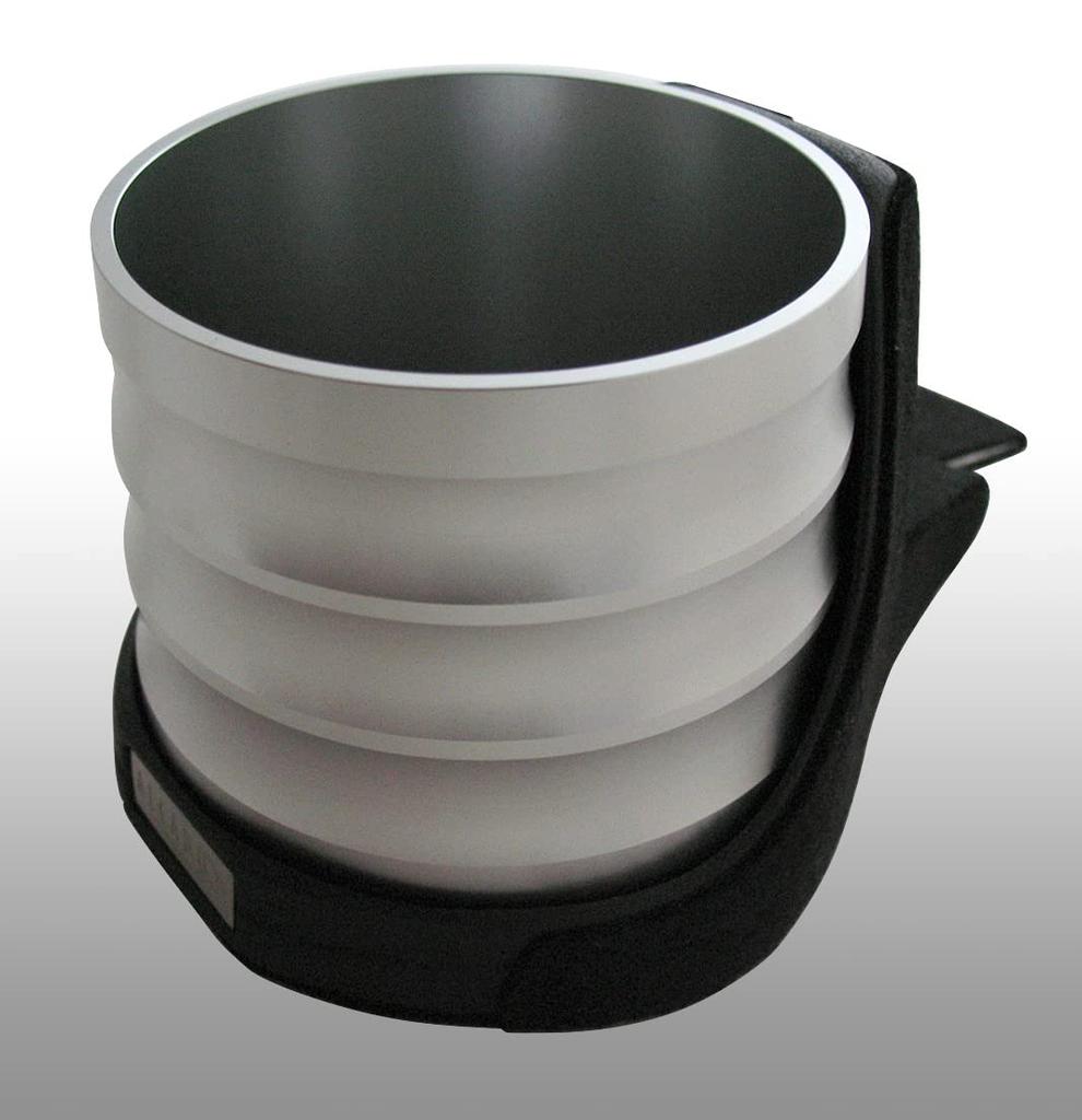 ALCABO Drink Silver for Toyota GR86 and Subaru BRZ Holder, Cup, (ZN8) (ZD8), Driver/Passenger Seats, AL-T122S