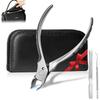 Nail Clipper Nipper Made Japan DGRC High-Quality Non-Slip Grip Ergonomic Design Ingrown Nails Surface Plating Waterproof Anti-Rust Antibacterial 420J2