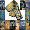 Phone Cover for Samsung Galaxy S22 S21 S20 FE Ultra Plus A07 A17 A15 A16 A25 A57 A37 Casing Case Starry Night Van Gogh Sky Art