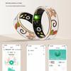 Smart Enamel Wearable Ring with Heart Rate, Blood Oxygen, Exercise & Sleep Monitoring