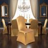 Dust-proof Hot-Stamped Stretch Chair Cover Washable Wedding Chair Cover  Restaurant