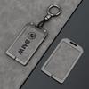 New Grey Leather Car Key Case Cover For BMW 1 3 5 7 8 Series X1 X3 X5 X6 X7 F30 G20 F34 F31 G30 G01 F15 I3 M4 535le Accessories
