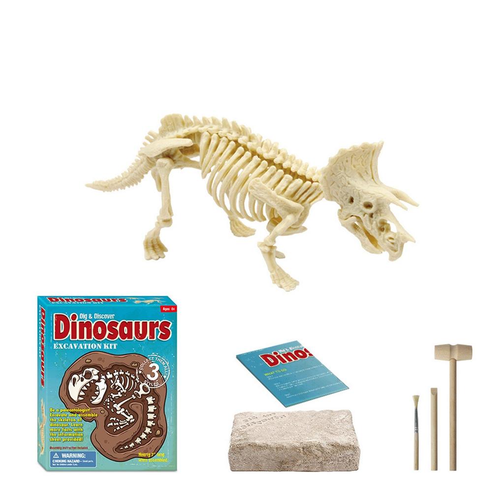 Dinosaur Fossil Digging Game Kit Kids Dinosaur SandboX Activity Set