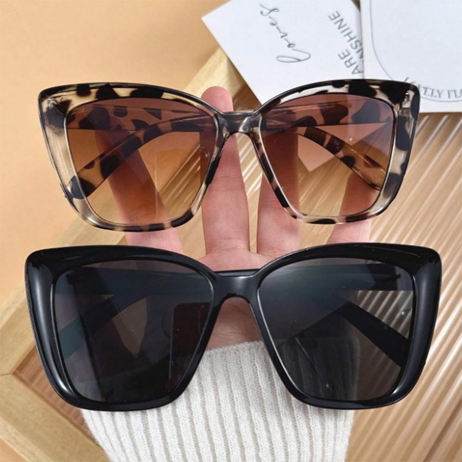 2pcs Women Classic Elegant Cat Eye Boho Street Style Y2k SunGlasses For Travel Back To School Daily Take Po Accessories