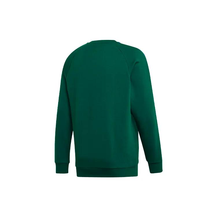 Adidas Originals Sweatshirts Men's Green Crew Neck Moderate Regular (Unisex) Sweatshirts GF0224