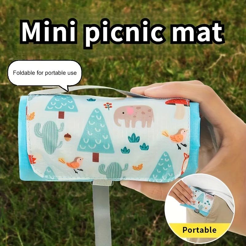 1pc Portable Pocket Style Outdoor Mat, Made of Nylon Material, with Multiple Pattern Styles To Choose From,suitable for Picnicking, Beach Use