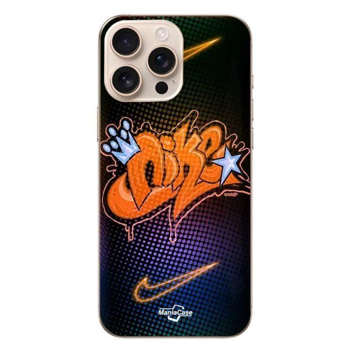 Hülle - Nike - Iphone 16 Pro Max - Orange - Just do it - Flexibel orange