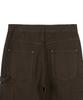 EXCONTAINER Double Knee Carpenter Garment Dyed Pants (Brown)