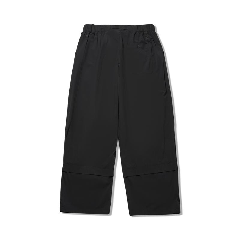 Li Ning Functional Style Solid Color Loose Casual Long Pants Men bottoms Black AKXW111-1