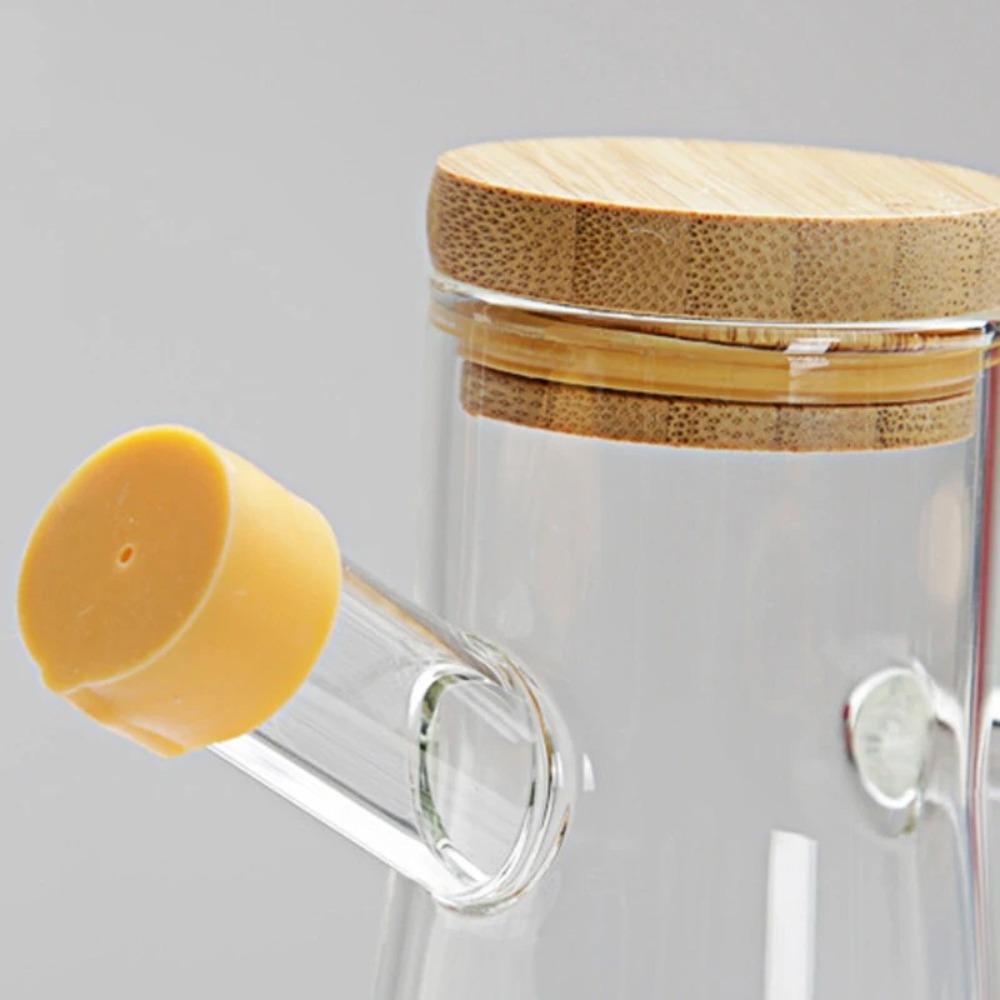 Leak-Proof Oil Dispenser Bottle Food-grade Oil Storage Container Seasoning Bottle  Kitchen Tools