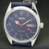 AUTOMATIC VINTAGE REFURBISHED SEIKO 5 6309A JAPAN MENS BLUE DIAL WATCH a441254-4 Sk-a441254