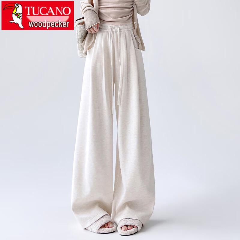 TUCANO Women's High-Waist Wide-Leg Casual Pants