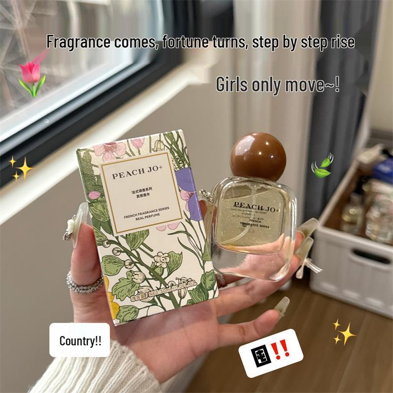 PEACHJO+ French Perfumery Series: Natural, Long-lasting Floral Fruity Woody Fragrance