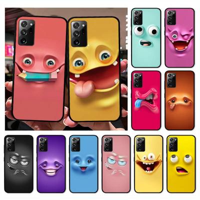 Funny Face Phone Case for Samsung Note 20 Ultra 10 Pro Lite Plus 9 8 5 4 3 M 30s 11 51 31 31s 20 A7