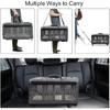 Portable Pet Trolley Case Detachable Universal Wheel Breathable Foldable Large Capacity Puppy Travel Bag Breathable Cat Carrier