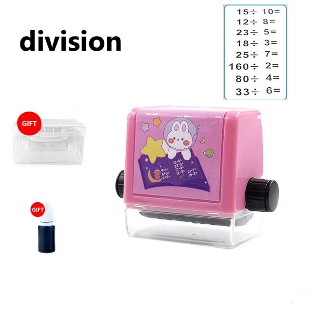 Roller Digital Teaching Stamp Multiply Divide Addition Subtraction Maths Reusable Calculation Educational Exercises Within 100