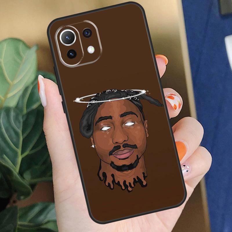Tupac 2Pac Shakur Case For Xiaomi 15 14 Ultra 13T 14T 15T Pro 17 Pro Max POCO X7 Pro X5 X6 F5 F6 F7 F8 Coque
