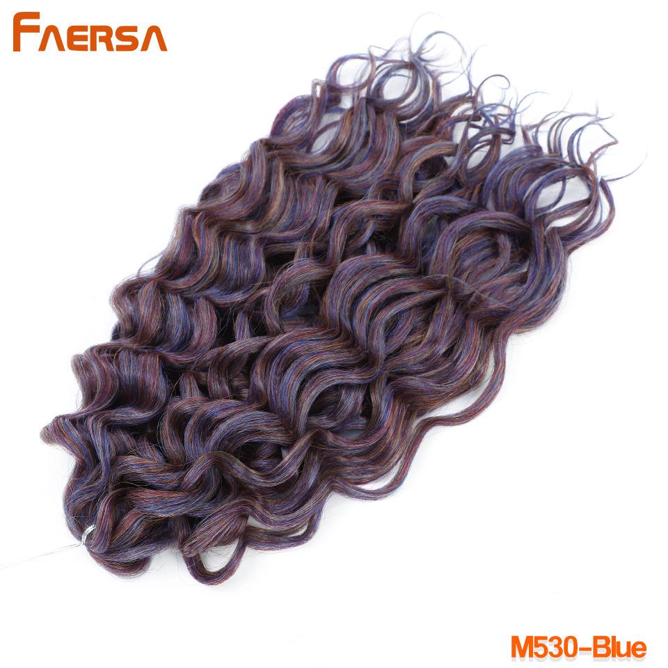 

Океанські хвилі, плетені коси, нарощені коси, в’язані гачком, синтетичні волосся, афро-завитки, гавайські омбре, кучеряве блондинка, водяна хвиля, коса для жінок 18 Inch