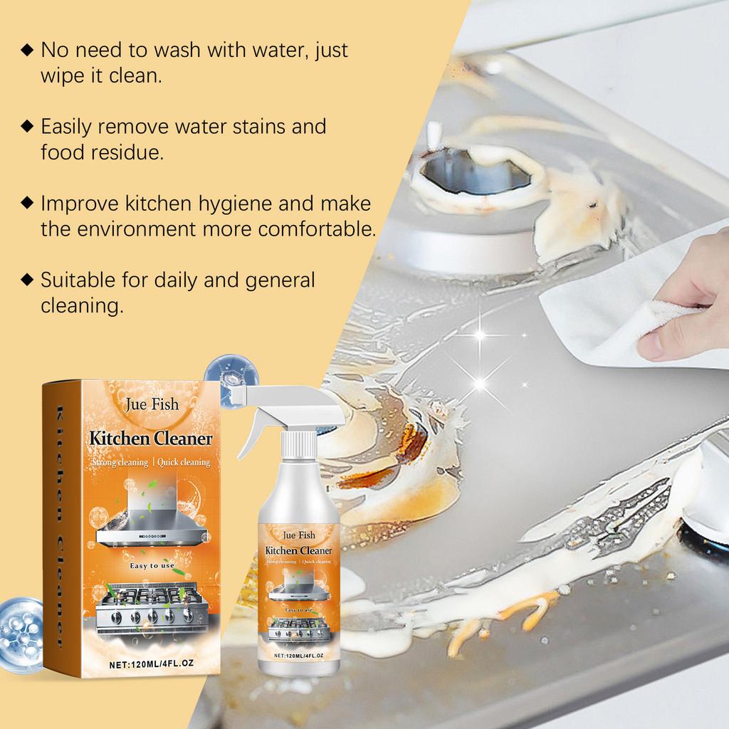 Foam Powerful Multiuse Cleaner For Kitchen And Home 120ml Grease