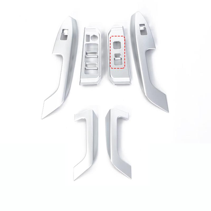 For Toyota Land Cruiser 300 LC300   2024 inner door armrest window lift switch panle cover glass control cover sticker