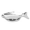 Fish Shaped Grilling Pan Uniform Heating Aluminum Alloy Fish Serving Pan for Hotel Restaurants
