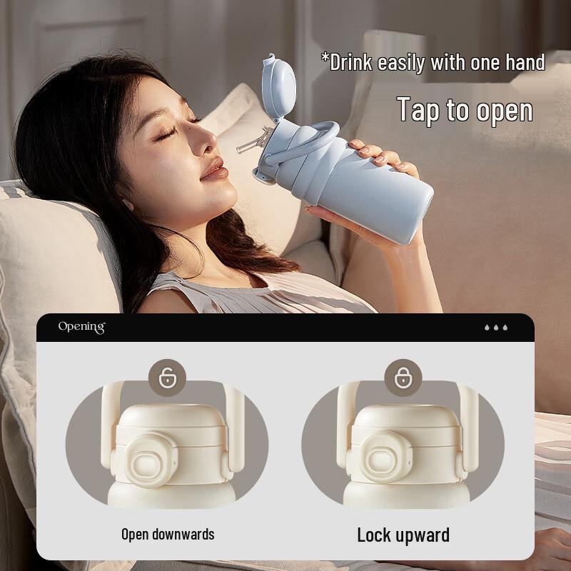 RELEA Gulu 550ML Straw Insulated Bottle