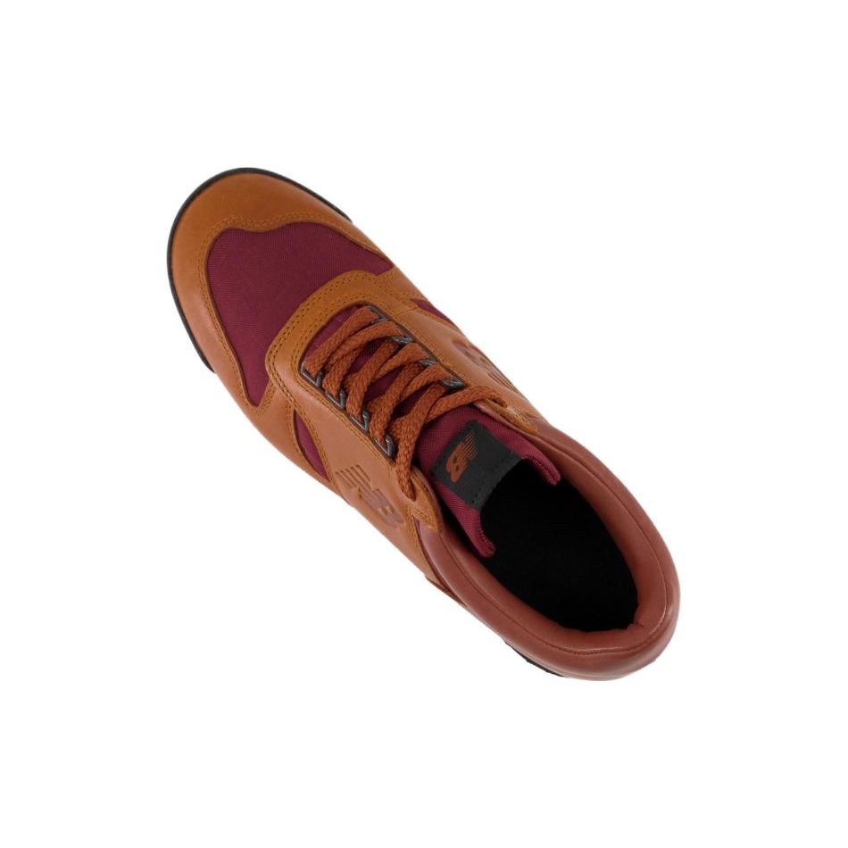 New Balance Rainier Low Glazed Ginger Unisex Sneakers Brown Classic-Crimson UALGSOG