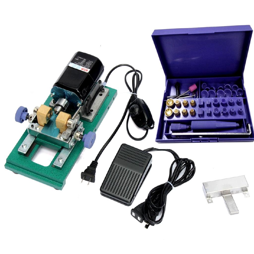 220V 280W Trapano Perline Gioielli Punzonatura Incisione Macchina Incisore Utensile Perforazione Perle Foratura Macchina
