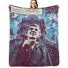 Video Vampire #1 Throw Blanket Stain Resistant Cozy Warm Blanket